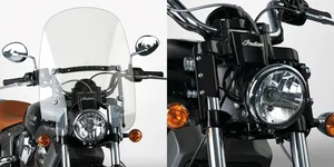National Cycle NATIONAL CYCLE SPARTAN QUICK-RELEASE WINDSHIELDS