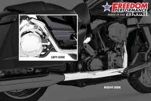 Freedom Performance Exhaust TRUE DUAL HEADERS