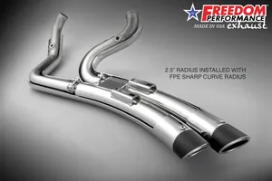 Freedom Performance Exhaust Freedom Sharp Curve Radius Quiet Baffle Set, 1986-2017 Softail