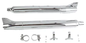V-Twin TORPEDO FISHTAIL MUFFLERS FOR TOURING