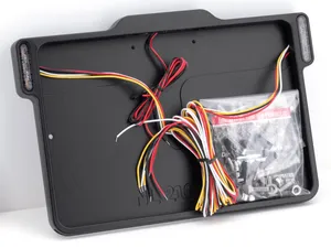DMP LICENSE PLATE FRAME WITH LIGHTS