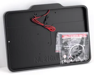 DMP LICENSE PLATE FRAME WITH LICENSE PLATE ILLUMINATION