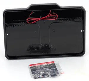 DMP LICENSE PLATE FRAME WITH LICENSE PLATE ILLUMINATION