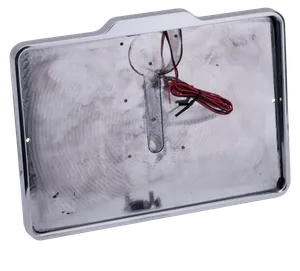 DMP LICENSE PLATE FRAME WITH LICENSE PLATE ILLUMINATION