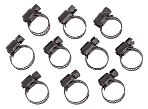 Jagg Oil Coolers JAGG BLACK HOSE CLAMPS