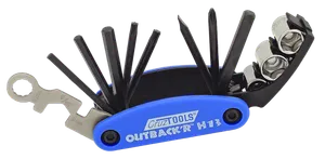 CruzTOOLS, Inc. CRUZTOOLS OUTBACK'R H13 & M14 FOLDING TOOL SET