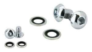 James Gaskets FRONT FORK DRAIN SCREW KITS