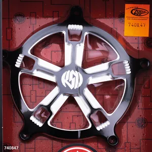 Roland Sands Design RSD Supervented Air Cleaner Face Plate, Turbo (740847)