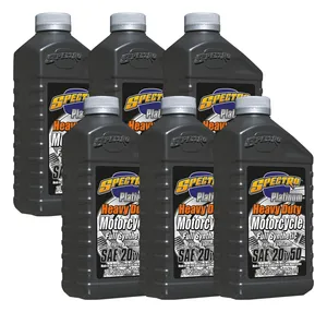 Spectro Oils of America SPECTRO PLATINUM FULL SYNTHETIC SAE 20W50 MOTOR OIL
