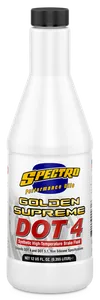 Spectro Oils of America GOLDEN SPECTRO SUPREME DOT 4 BRAKE FLUID