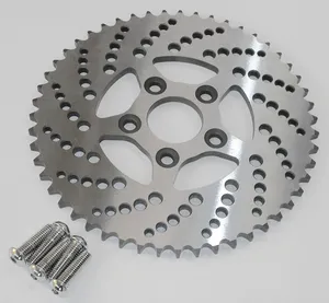 Kustom Tech Kustom Tech Brake Sprocket Kit Disc, 51T Drilled Stainless Steel