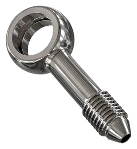 Goodridge Goodridge AN-3 Banjo Fitting, Stainless, 7/16", Straight