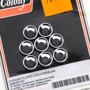 Colony COMPANION COUNTERSUNK CHROME WASHERS