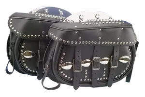 Samwel Supplies CLASSIC KING SIZE SADDLEBAGS 1948 STYLE