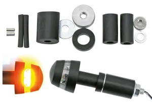 Kellermann KELLERMANN "STEALTH" OX EYE HANDLEBAR TURN SIGNALS
