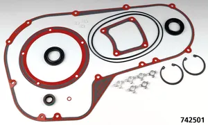 James Gaskets GASKETS, O-RINGS AND SEALS FOR PRIMARY ON 5 SPEED BIG TWIN LATE 1979-2006