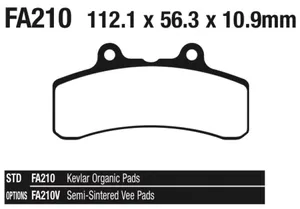 EBC Brakes International BRAKE PADS FOR AFTER MARKET CALIPERS