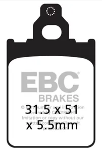EBC BRAKE PADS FOR AFTER MARKET CALIPERS