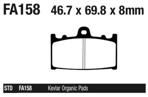 EBC BRAKE PADS FOR AFTER MARKET CALIPERS