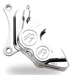 Performance Machine PERFORMANCE MACHINE 4 PISTON FRONT CALIPERS WITH DIFFERENTIAL BORE