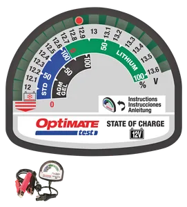 Optimate/Tecmate OPTIMATE BATTERY AND ALTERNATOR TESTERS