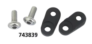 Kellermann Kellermann Atto Offset Mounting Plates, Black, Pair