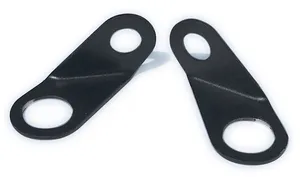 Kellermann Kellermann Atto Handlebar Mounting Plates, Black, Set of 2