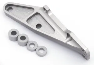 Zodiac (Made in Europe) Öhlins Inverted Fork Caliper Bracket, Right, 11.5" OEM, Clear, 2000-2017