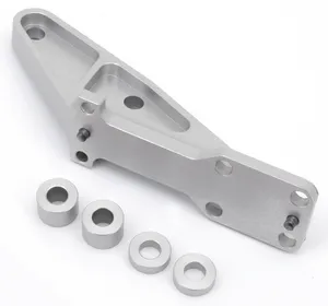 Zodiac (Made in Europe) Öhlins Inverted Fork Caliper Bracket, Left, 11.5" OEM, Clear, 2000-2017