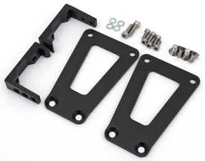 Zodiac (Made in Europe) Öhlins Inverted Fork Fender Bracket Kit, Black Anodised