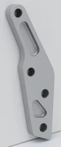 Zodiac (Genuine Zodiac Products) Öhlins FG621 Caliper Bracket, Right, 11.8" Clear, 2000-up