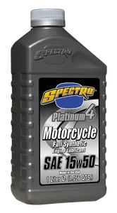 Spectro Oils of America SPECTRO PLATINUM FULL SYNTHETIC SAE 15W50
