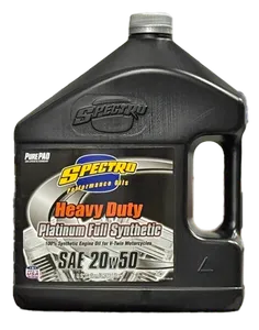 Spectro Oils of America SPECTRO PLATINUM FULL SYNTHETIC SAE 20W50 MOTOR OIL