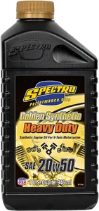 Spectro Oils of America SPECTRO GOLDEN SYNTHETIC SAE 20W50