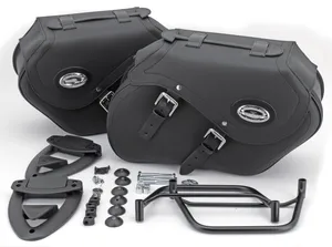 Longride Motorcycle Bags K-DRIVE/LONGRIDE "CLICK & LOCK" SADDLEBAG KITS
