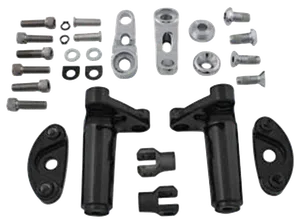 V-Twin ADJUSTABLE PASSENGER PEG MOUNTS FOR SOFTAIL