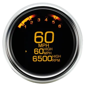 Dakota Digital DAKOTA DIGITAL MLX-3000 SPEEDO WITH INTEGRATED TACHO