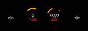 Dakota Digital DAKOTA DIGITAL MLX-8000 FAIRING GAUGES