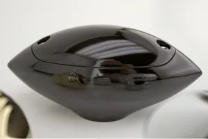 Rebuffini Rebuffini Mini Oil Tank, Alpha, Black Anodized