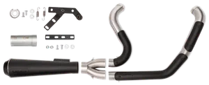 Black Duck Parts BLACK DUCK 2-INTO-1 FOR MILWAUKEE EIGHT SOFTAIL