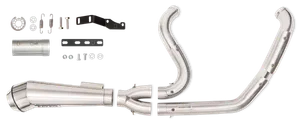 Black Duck Parts BLACK DUCK 2-INTO-1 FOR MILWAUKEE EIGHT TOURING