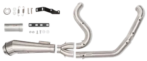 Black Duck Parts BLACK DUCK 2-INTO-1 FOR MILWAUKEE EIGHT TOURING