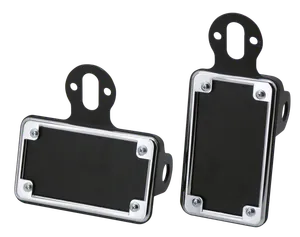 No School Choppers NSC 28-31 Taillight Bracket, Axle Mount, Vertical Plate