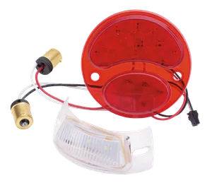 No School Choppers NSC LED Conversion, 1932-36 Style Original Lens w/License Light