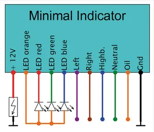 Axel Joost Elektronik MINIMALISTIC WARNING INDICATOR