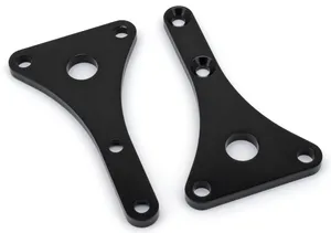 Zodiac (Made in Europe) Maselli Mid Glide Fender Bracket Set, Black Anodized