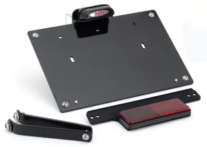 MCJ MCJ LIGHTED LICENSE PLATE BRACKETS FOR MILWAUKEE EIGHT SOFTAIL