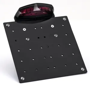 MCJ MCJ LIGHTED LICENSE PLATE BRACKETS FOR MILWAUKEE EIGHT SOFTAIL
