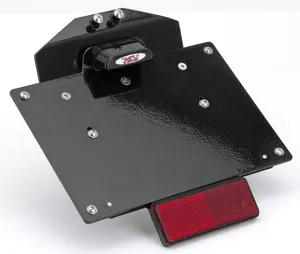 MCJ MCJ LIGHTED LICENSE PLATE BRACKETS FOR MILWAUKEE EIGHT SOFTAIL