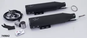 MCJ MCJ ADJUSTABLE MUFFLERS FOR MILWAUKEE EIGHT SOFTAIL